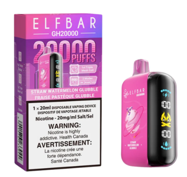 Elf Bar GH20k - Straw Watermelon Glubble