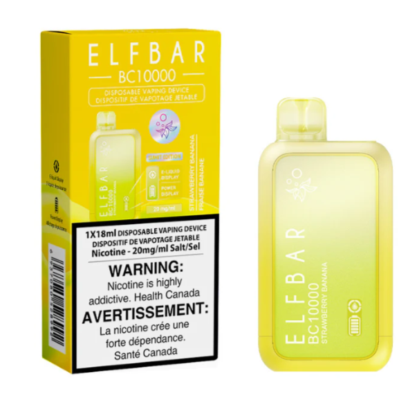 Elf Bar BC10000 - Strawberry Banana