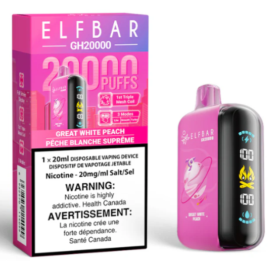Elf Bar GH20k - Great White Peach