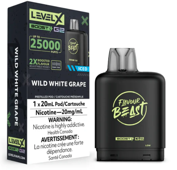 Level X Boost Pod - Wild White Grape