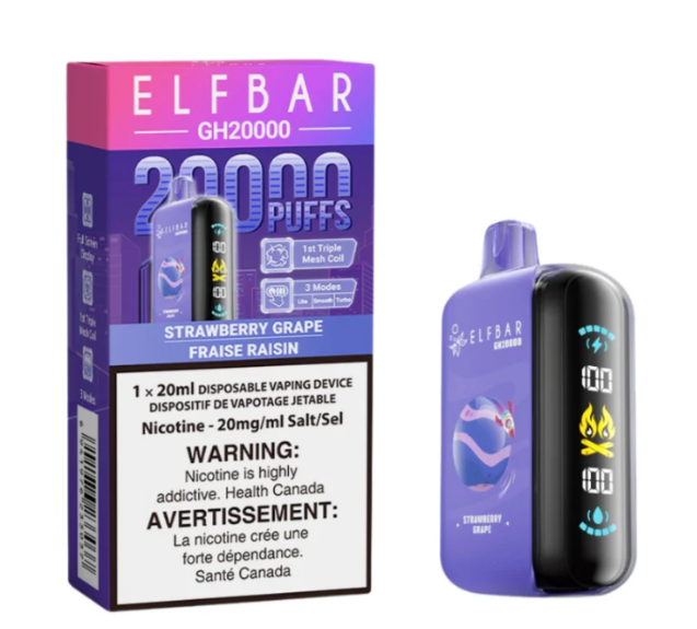 Elf Bar GH20k - Strawberry Grape