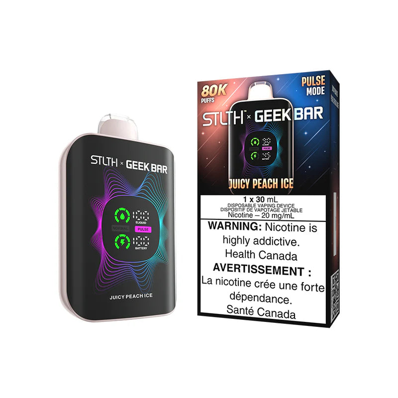 STLTH X GEEK BAR - Juicy Peach Ice One Vape STLTH X GEEK BAR - Juicy Peach Ice One Vape