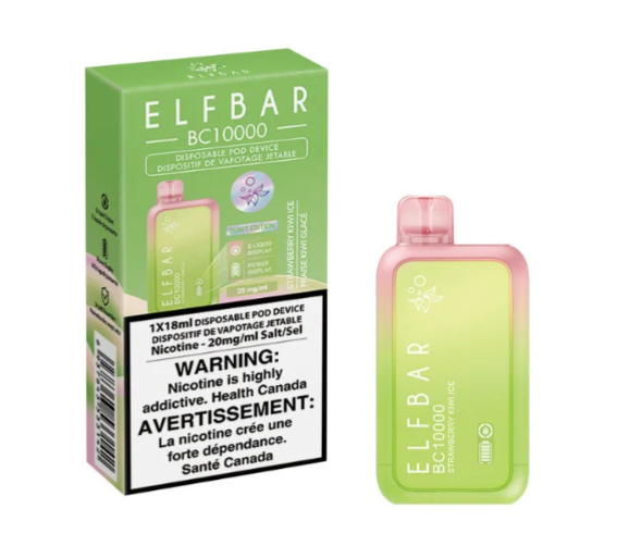 Elf Bar BC10000 - Strawberry Kiwi Ice