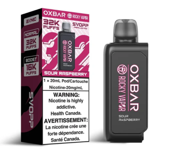 Svopp Rocky Vapor 32K - Sour Raspberry