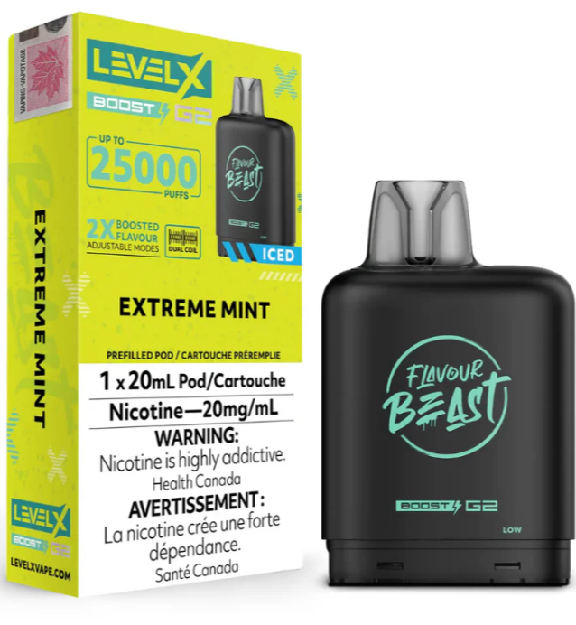 Level X Boost Pod - Extreme Mint
