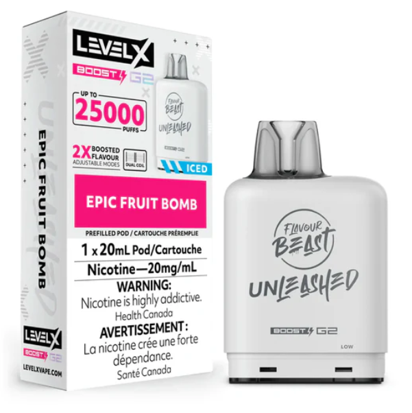 Level X Boost Unleashed Pod - Epic Fruit Bomb
