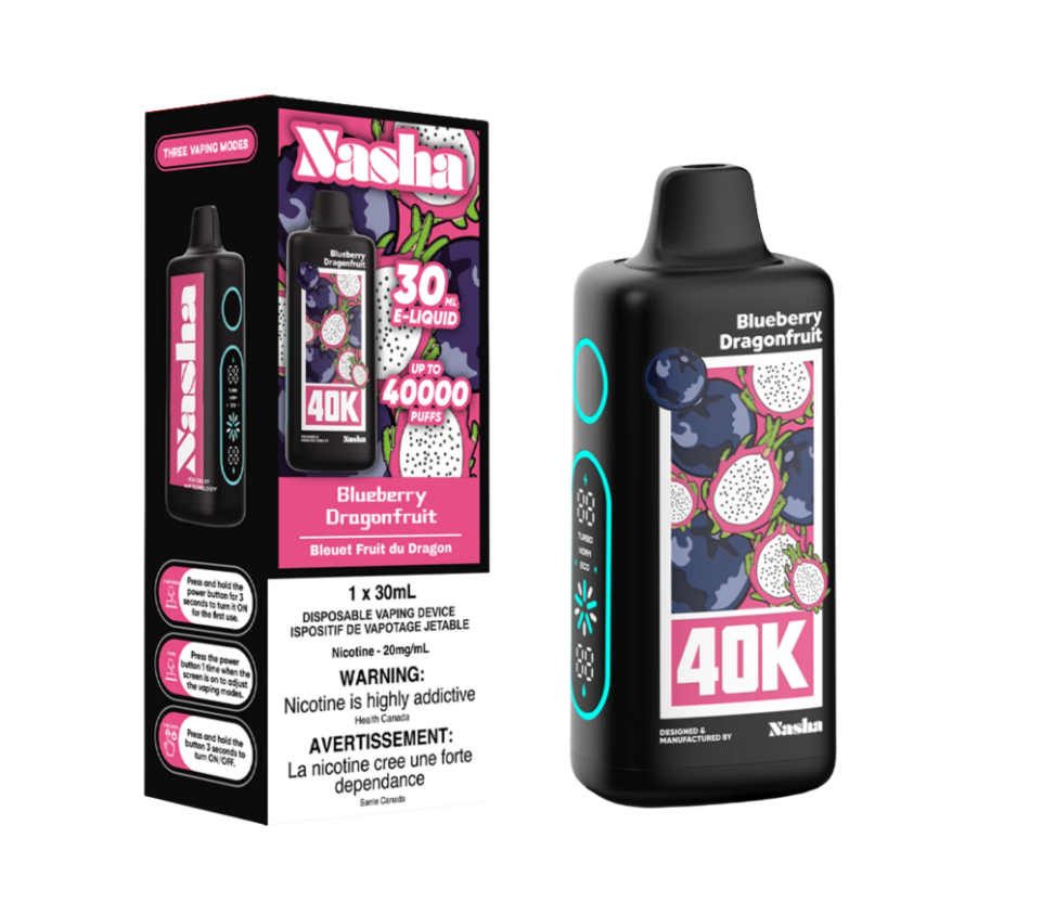 Blueberry Dragonfruit 40K