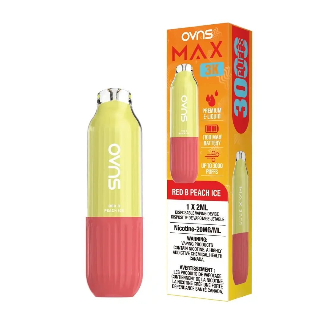 OVNS 3k - Red B Peach Ice