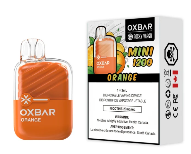 Rocky Vapor Mini 1200 - Orange
