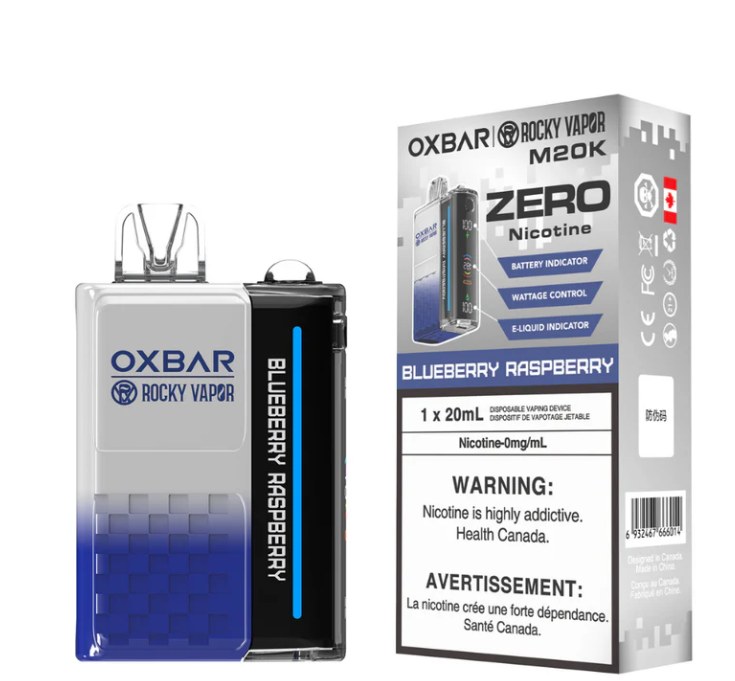 M20K - Blue Razz Nic Free