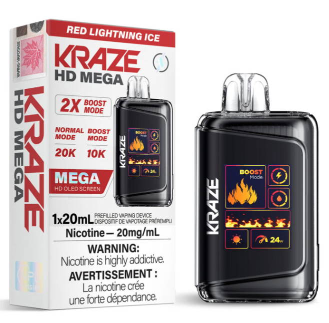 HD Mega 20K - Red Lightning Ice