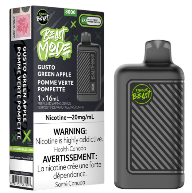 Beast Mode - Gusto Green Apple