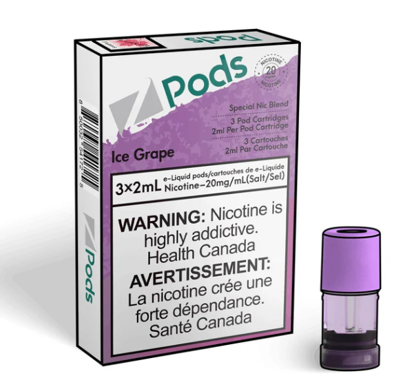Z Pods - Ice Grape 2%