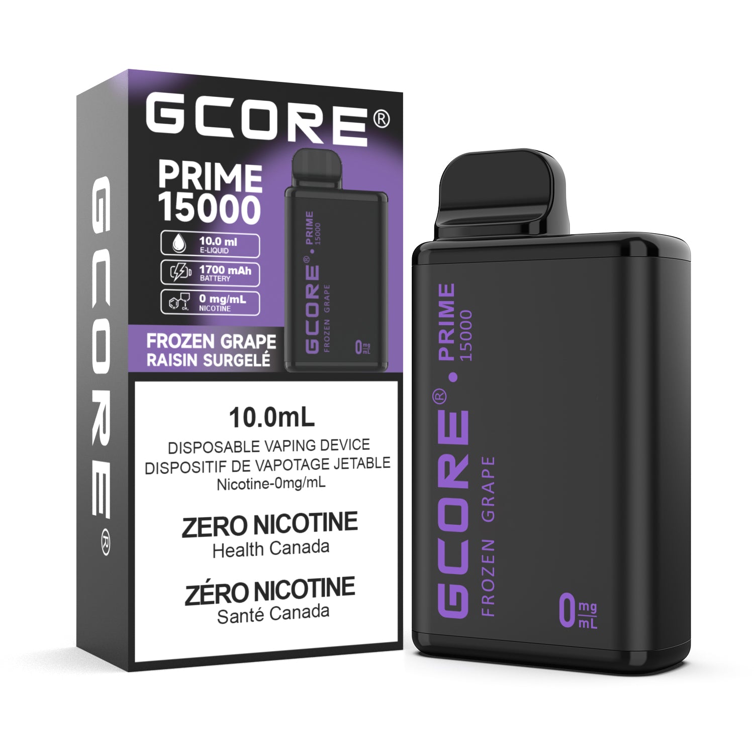 Prime 15k 0 Nic - Frozen Grape