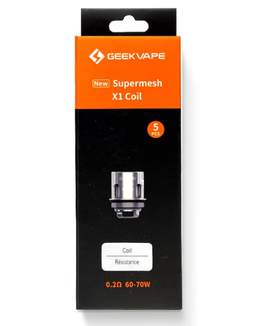 Supermesh X1 Coils 0.2 OHM