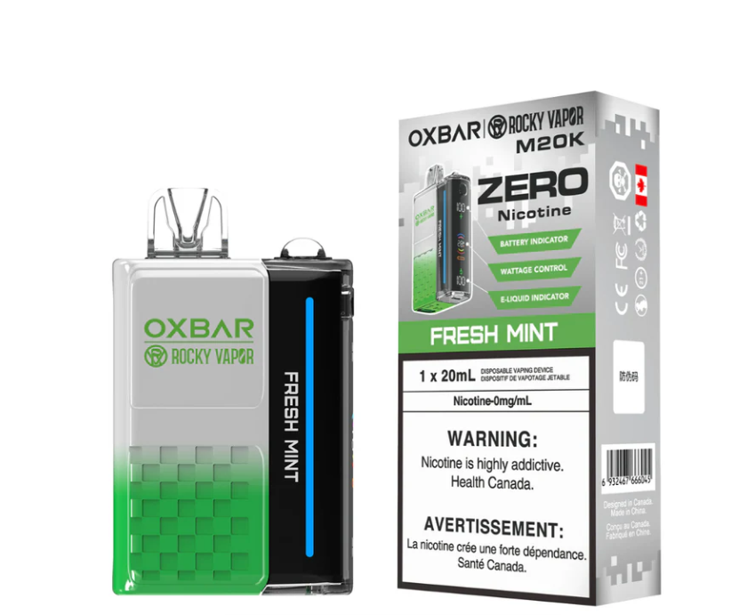 M20K - Fresh Mint Nic Free
