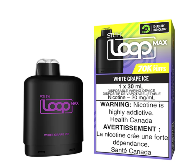 Loop Max 70K - White Grape Ice