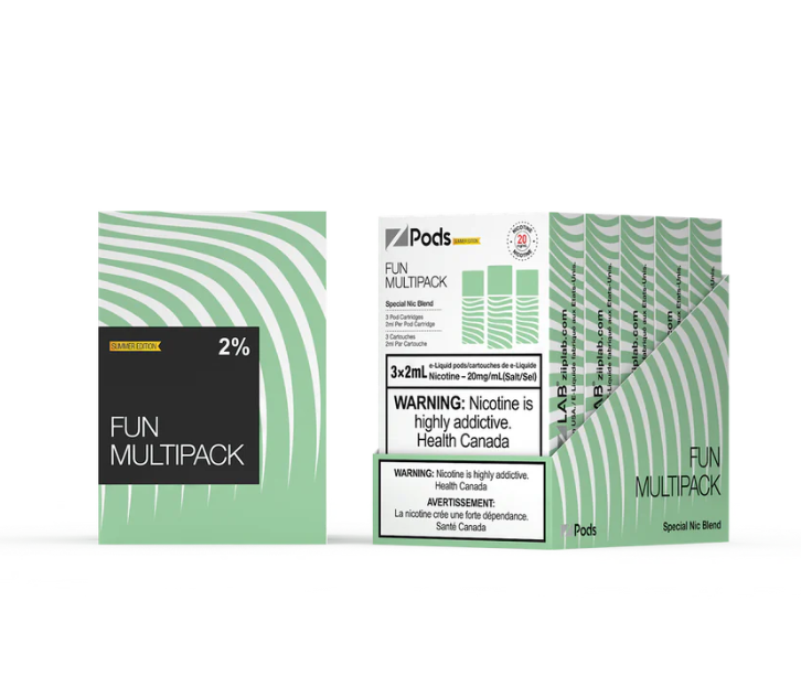Z Pods - Fun Multipack 2%