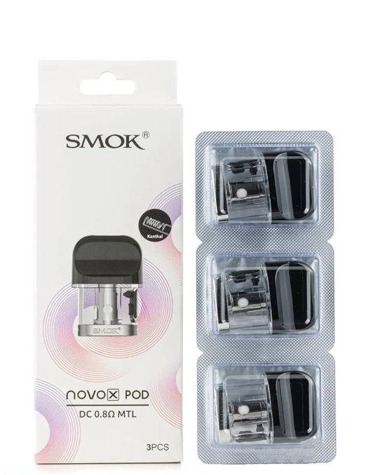 Novo X Replacement Pod - DC 0.8 OHM
