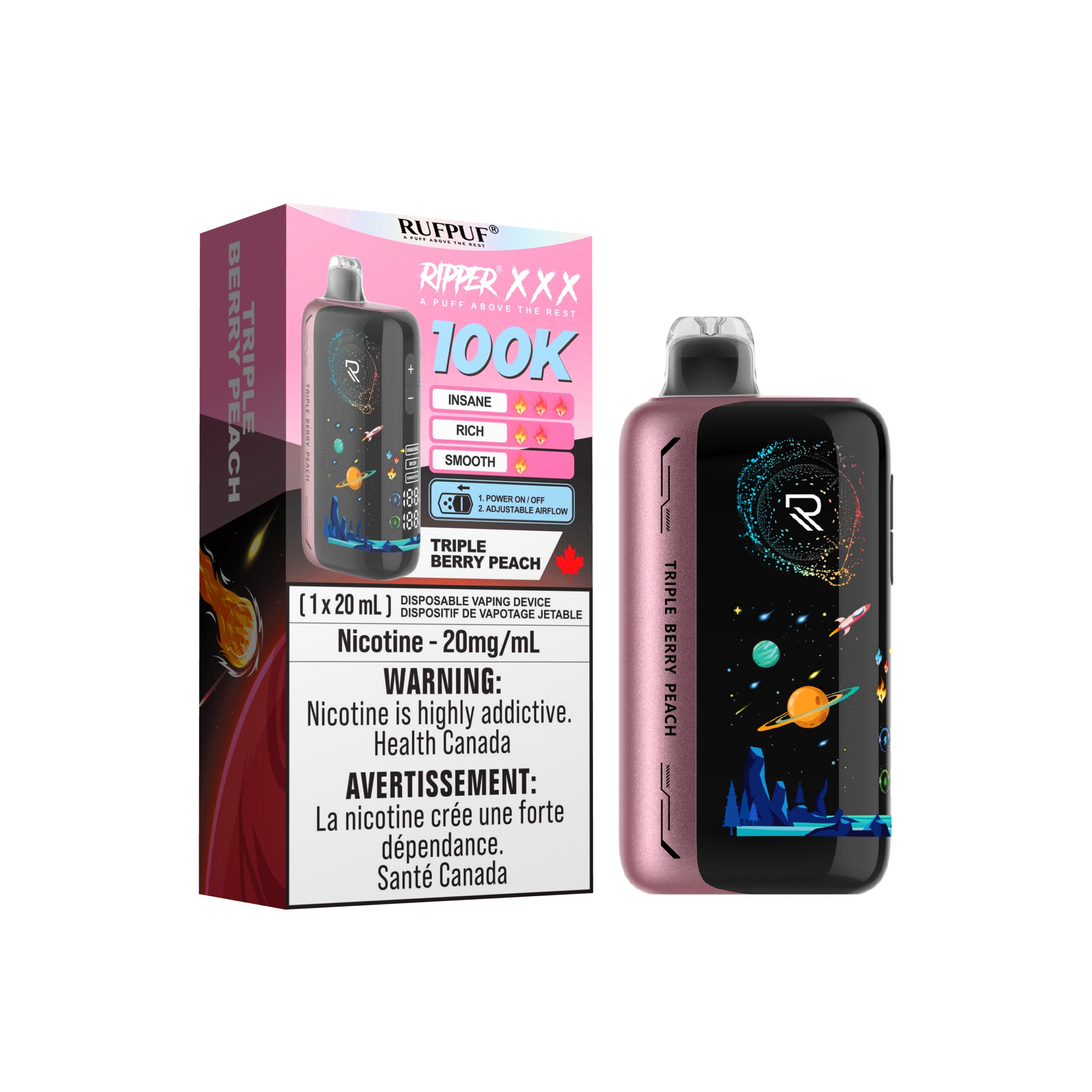 Ripper XXX - Triple Berry Peach