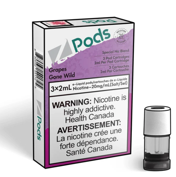 Z Pods - Grape Gone Wild 2%