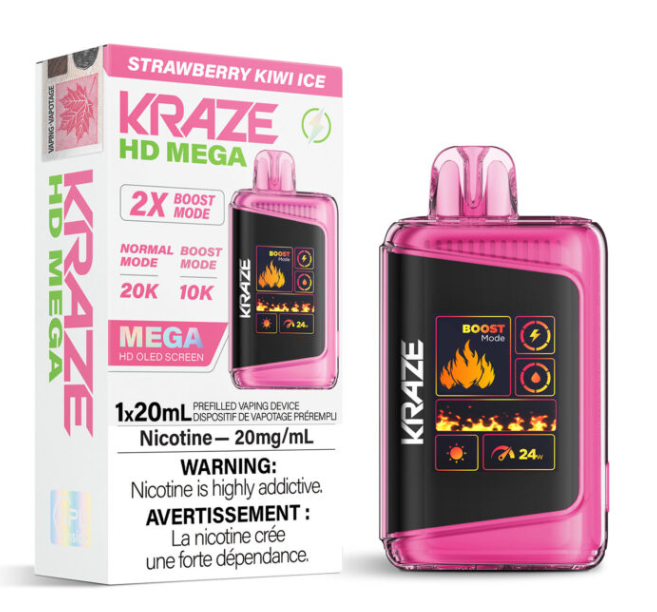HD Mega 20K - Strawberry Kiwi Ice