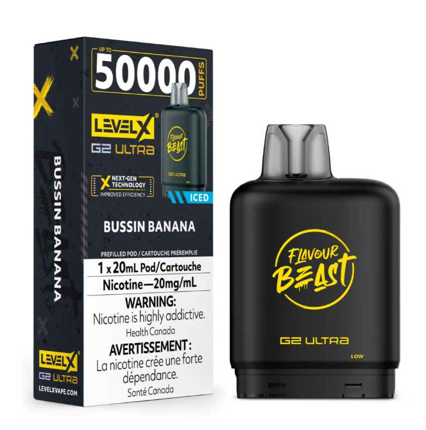 Level X G2 Ultra Pod - Bussin Banana