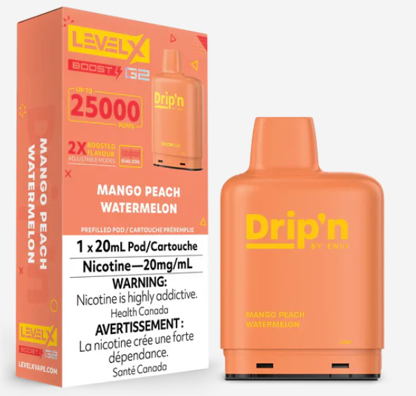 Level X Boost Pod - Mango Peach Watermelon