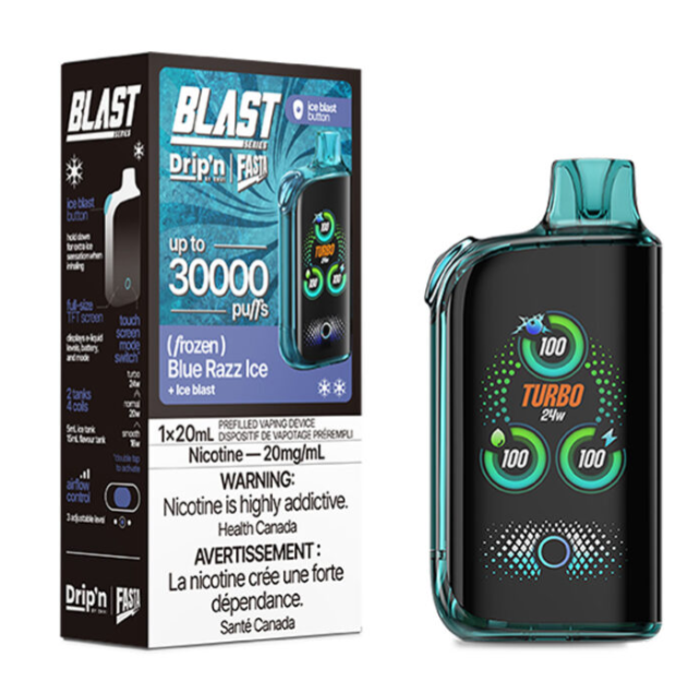 Blue Razz Ice 30K