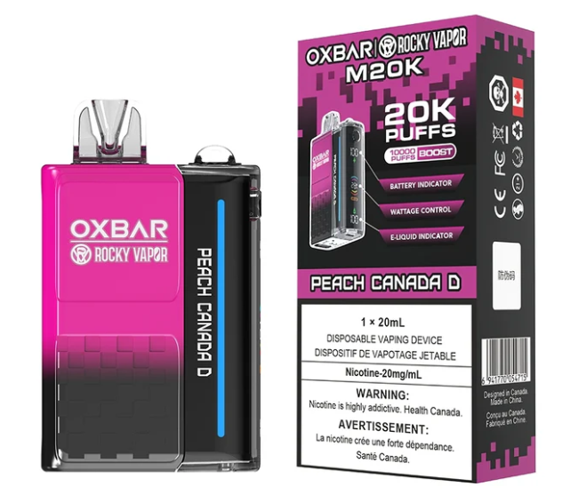 Rocky Vapor M20K - Peach Canada D