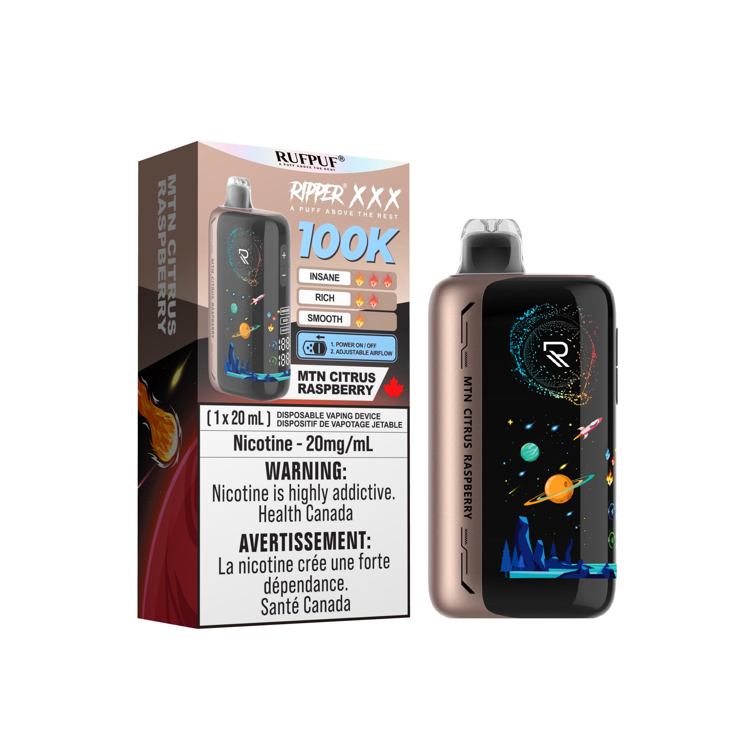 Ripper XXX - MTN Citrus Raspberry