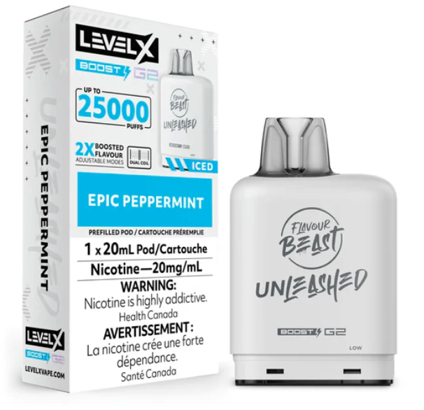 Level X Boost Unleashed Pod - Epic Peppermint