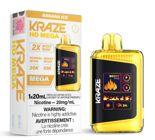 HD Mega 20K - Banana Ice