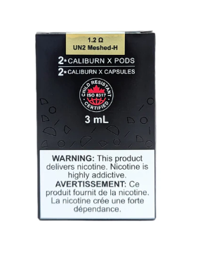 X Replacement Pod 2 Pck - 1.2 OHM