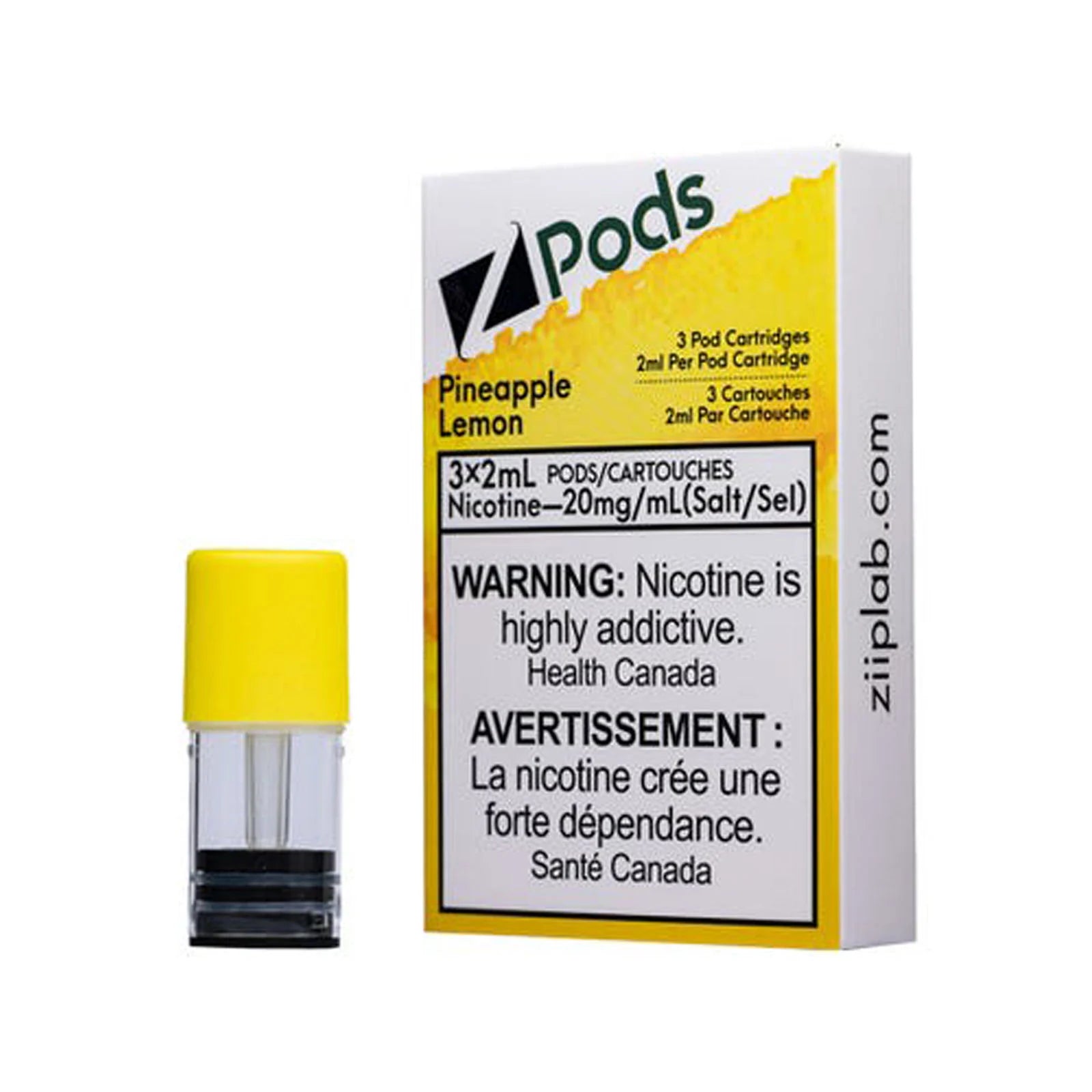 2ml Pod Pack - Pineapple Lemon