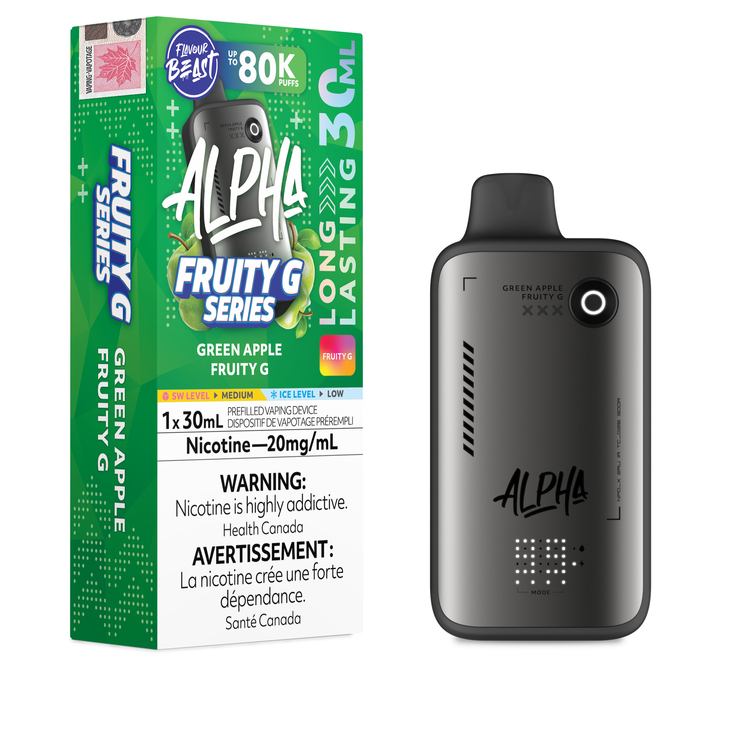 Flavour Beast Alpha -  Green Apple Fruity G