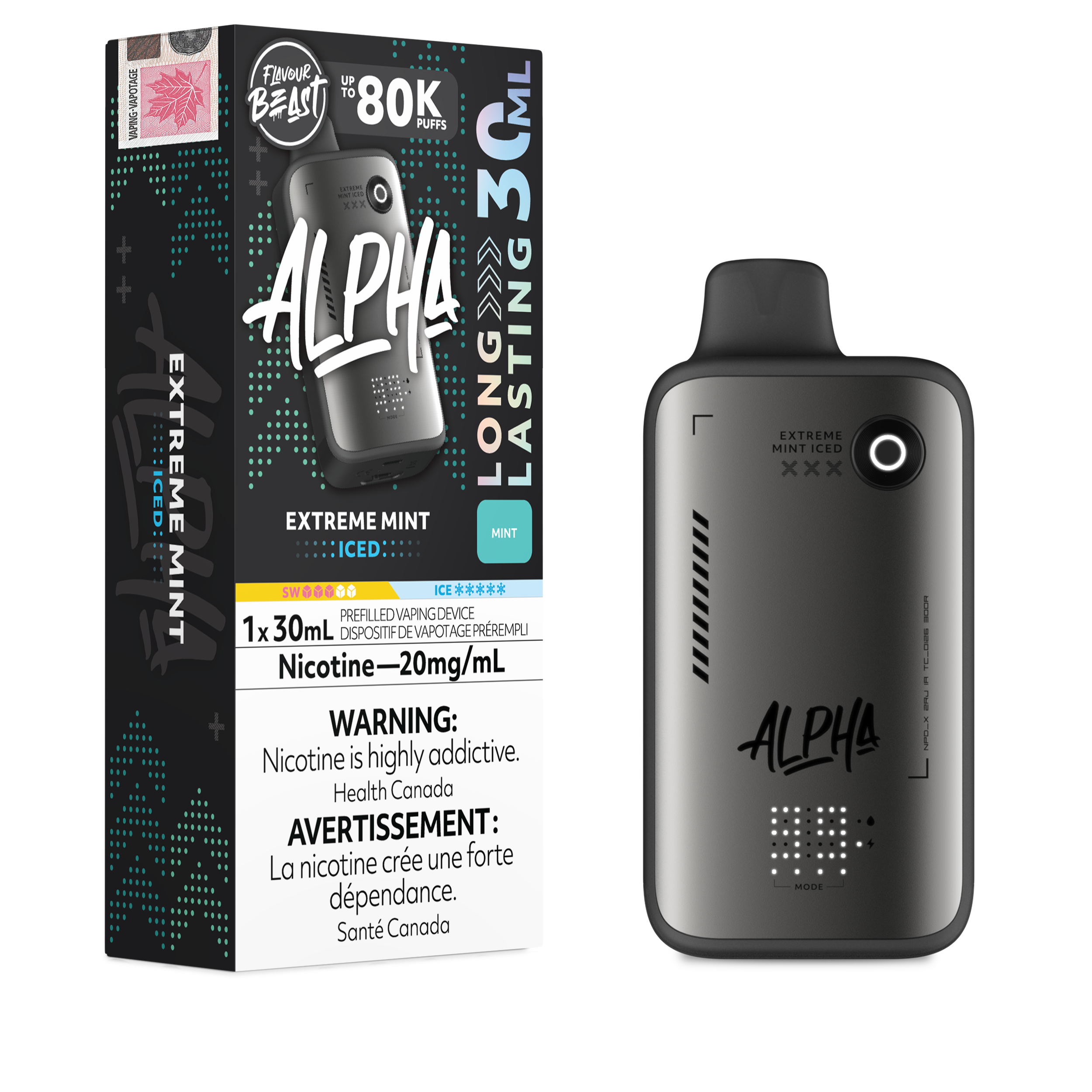 Flavour Beast Alpha - Extreme Mint Iced