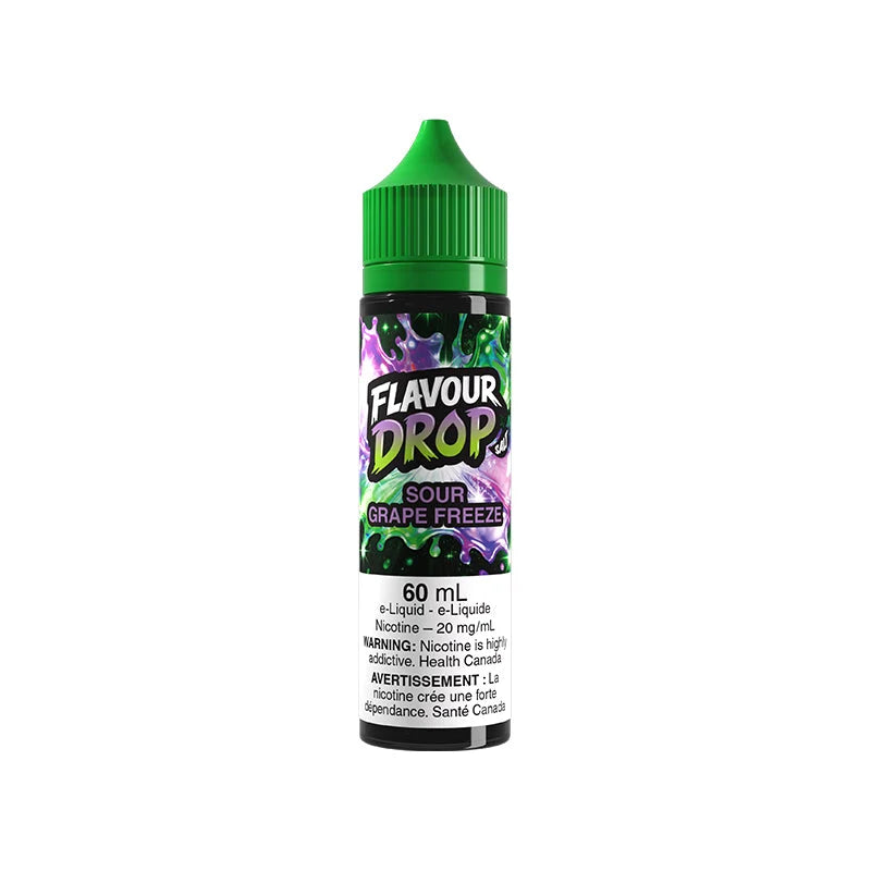 Flavour Drop - Sour Grape Freeze (60ml Salt)