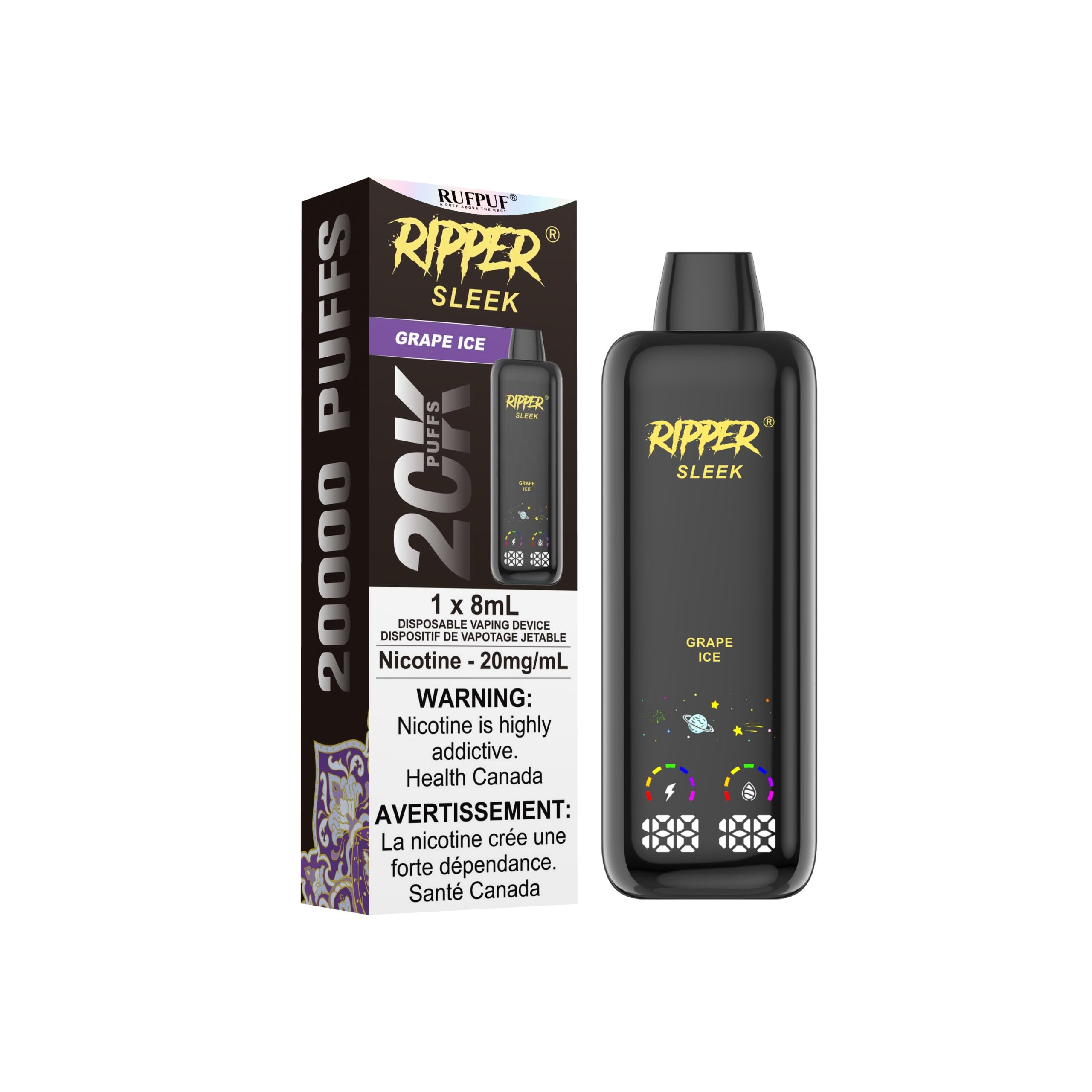 Ripper Sleek 20k - Grape Ice