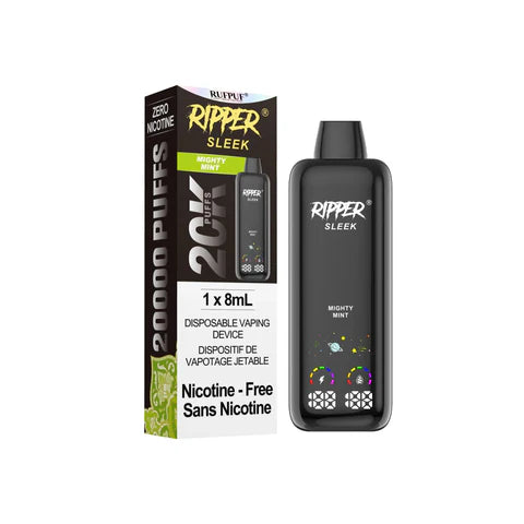 Ripper Sleek 20k - Mighty Mint Nicotine Free