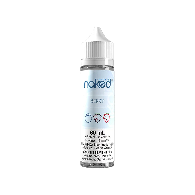 Naked100 - Berry (Very Cool) Nicotine Free (60ml)