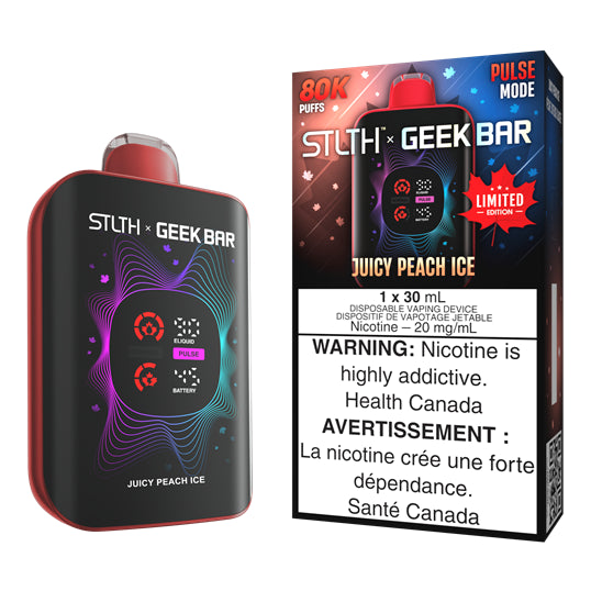STLTH X GEEK BAR Canada Limited Edition - Juicy Peach Ice