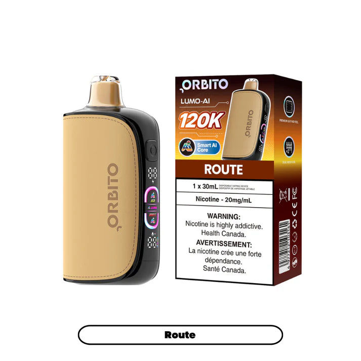 Orbito Lumo AI 120k - Route