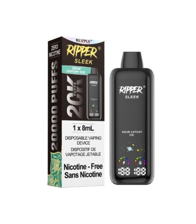 Ripper Sleek 20k - Sour Catchy Ice Nicotine Free