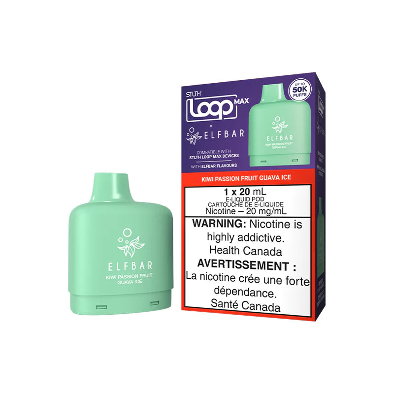 Loop Max x Elfbar - Kiwi Passion Fruit Guava Ice