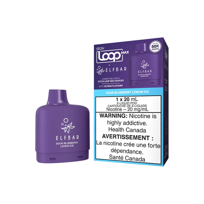 Loop Max x Elfbar - Sour Blueberry Lemon