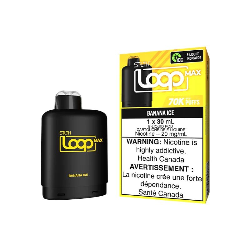Loop Max 70K - Banana Ice