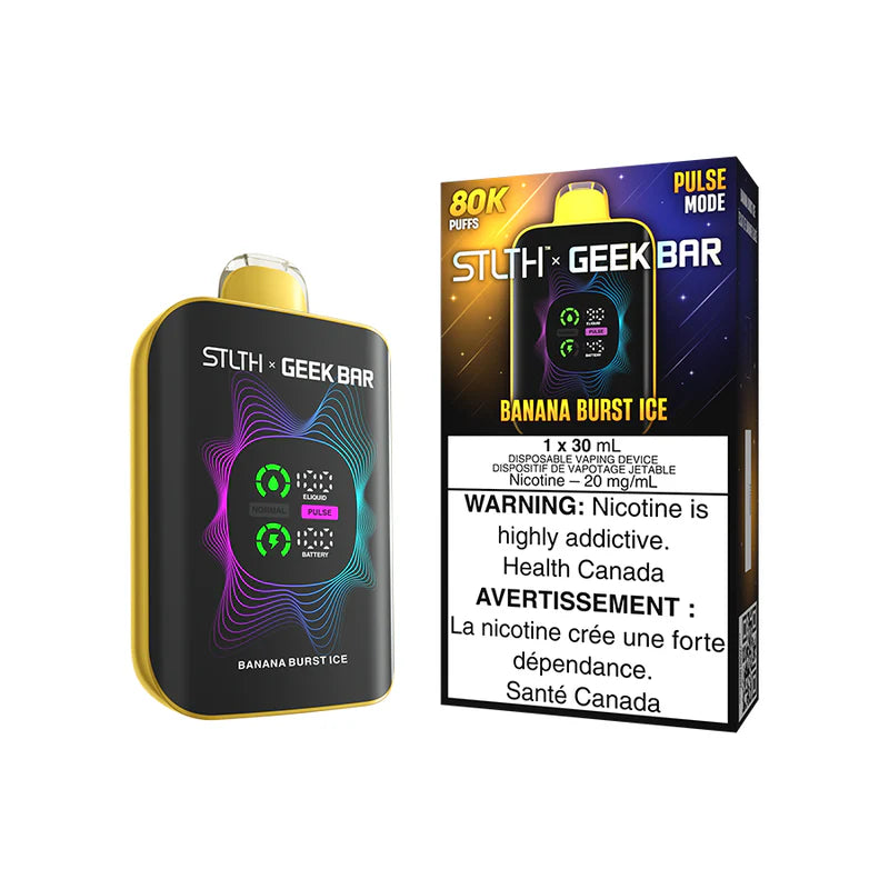 STLTH X GEEK BAR - Banana Burst Ice