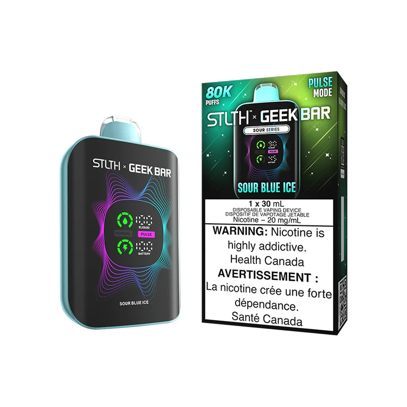 STLTH X GEEK BAR - Sour Blue Ice