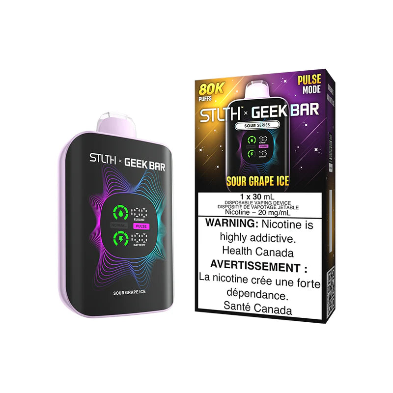 STLTH X GEEK BAR - Sour Grape Ice